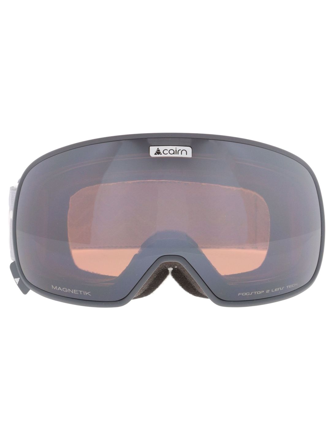 Cairn, Magnetik gafas de esquí lente extra unisex Mat Graphite Silver Zilver 