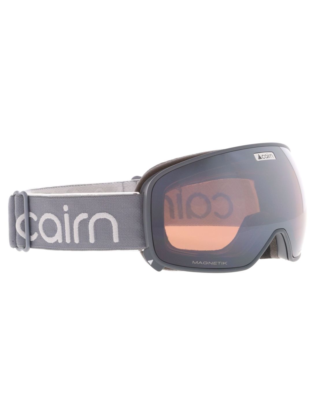 Cairn, Magnetik gafas de esquí lente extra unisex Mat Graphite Silver Zilver 