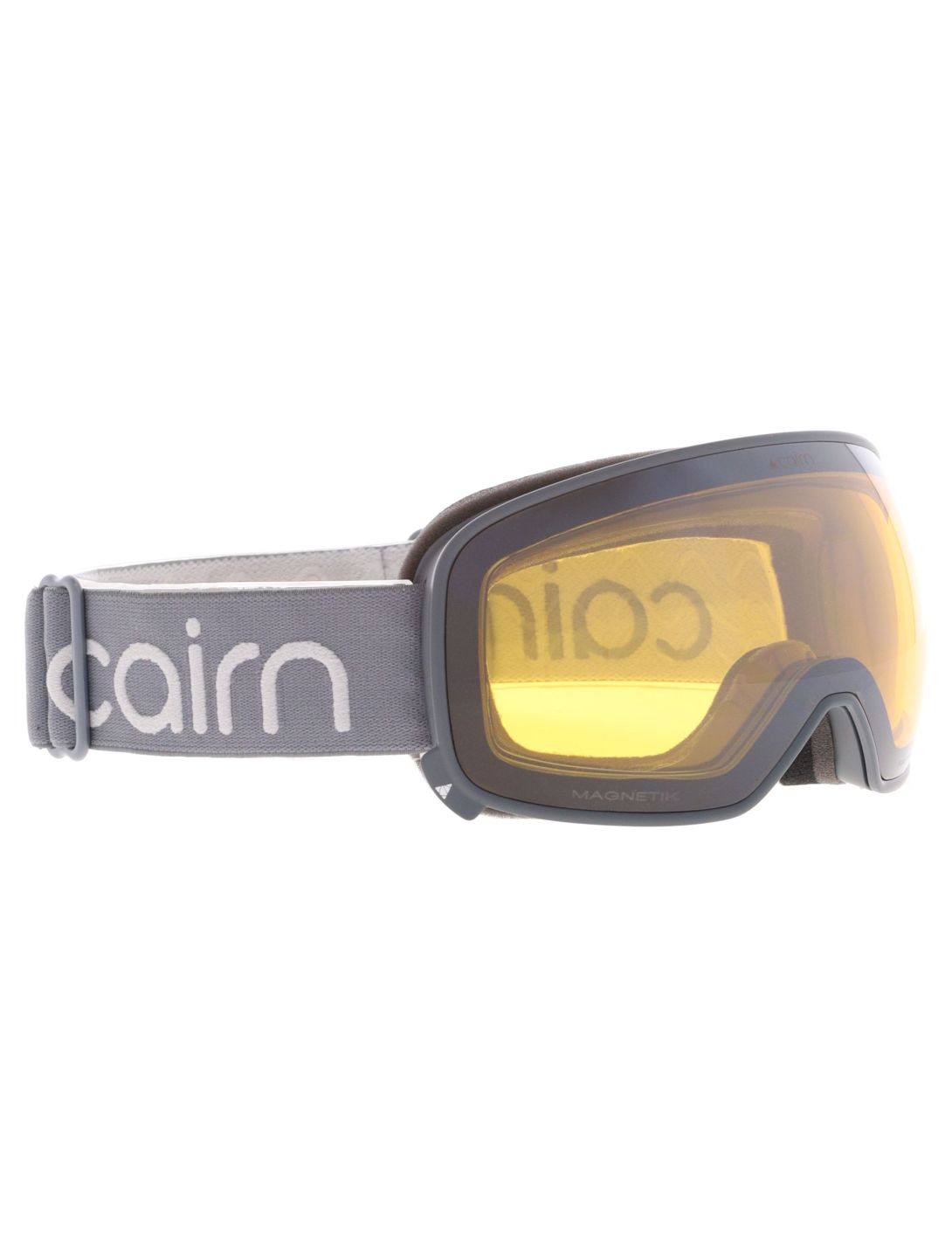 Cairn, Magnetik gafas de esquí lente extra unisex Mat Graphite Silver Zilver 