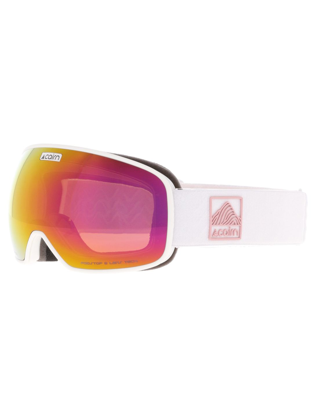 Cairn, Magnetik gafas de esquí lente extra unisex Mat White Dust blanco 