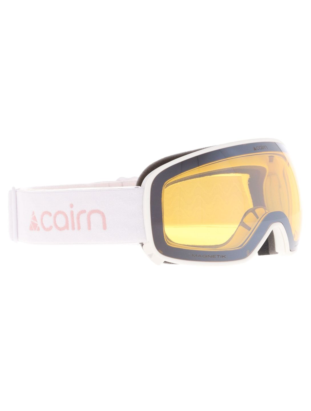 Cairn, Magnetik gafas de esquí lente extra unisex Mat White Dust blanco 