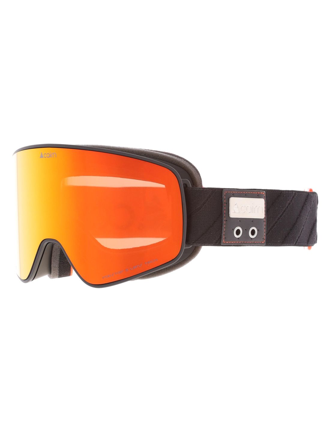 Cairn, Magnitude gafas de esquí lente extra unisex Mat Black Orange naranja, negro 