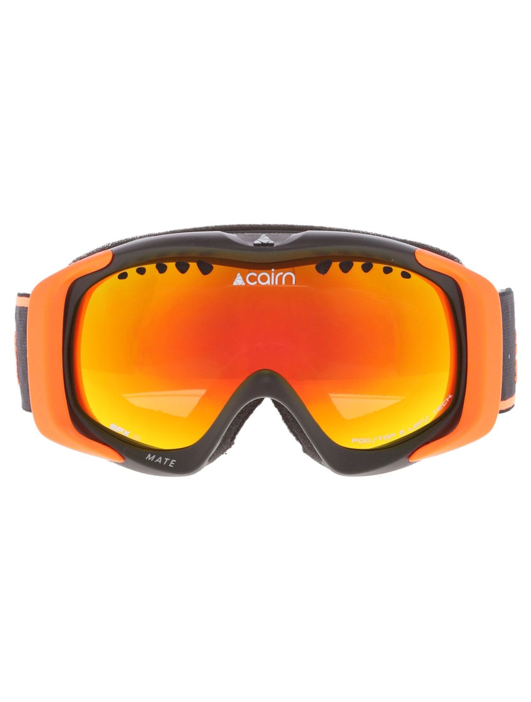 Cairn, Mate gafas de esquí niños Mat Black Orange naranja, negro 