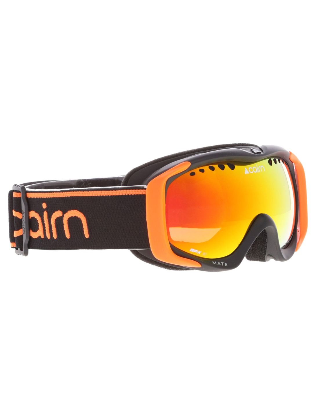 Cairn, Mate gafas de esquí niños Mat Black Orange naranja, negro 