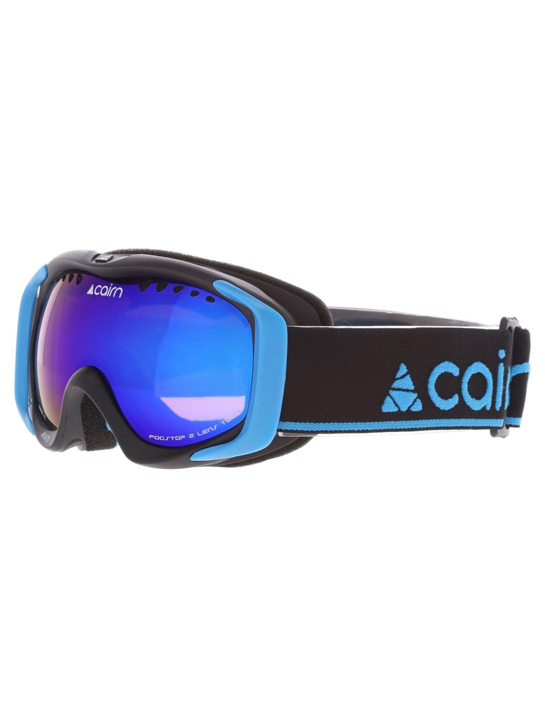 Cairn, Mate gafas de esquí niños Mat Black Blue azul, negro 