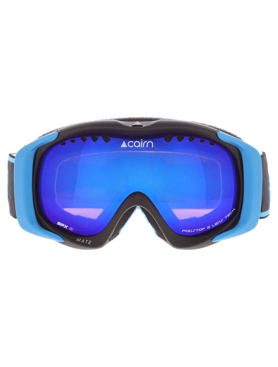 Cairn, Mate gafas de esquí niños Mat Black Blue azul, negro 