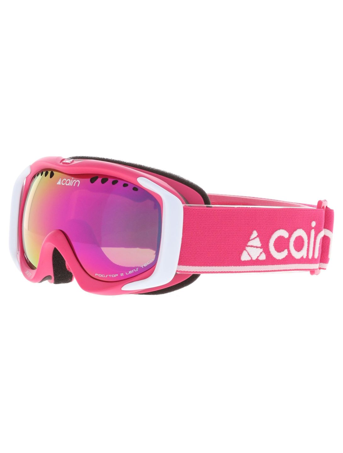 Cairn, Mate gafas de esquí niños Mat Neon Pink rosa 