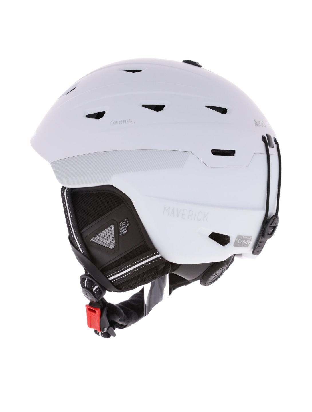 Cairn, Maverick casco unisex Mat White blanco 