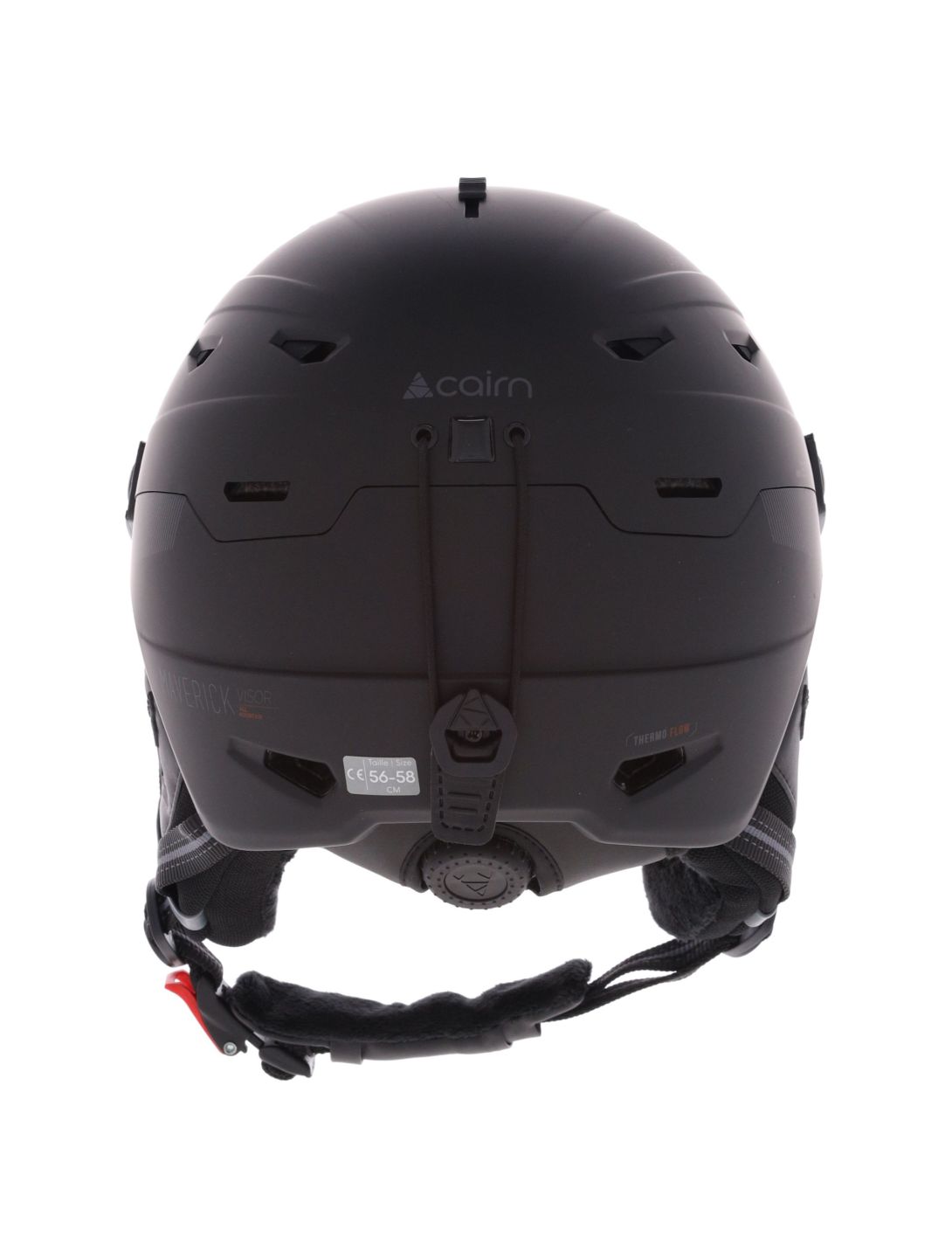 Cairn, Maverick Visor Evolight Nxt casco con visera unisex Black negro 