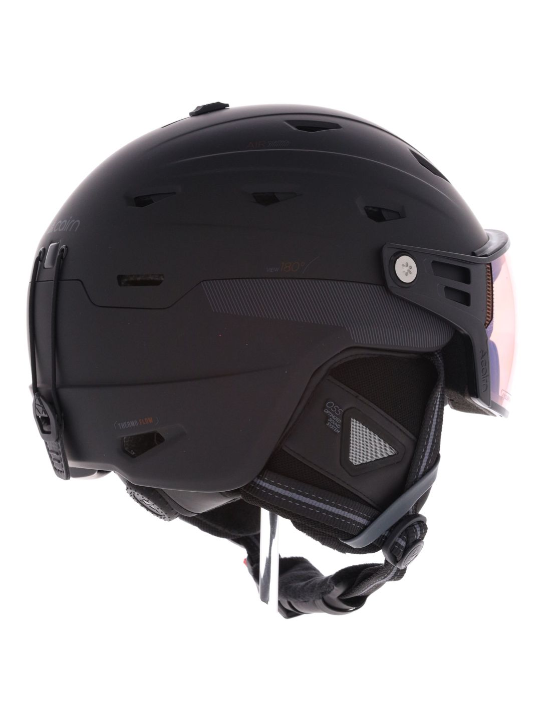 Cairn, Maverick Visor Evolight Nxt casco con visera unisex Black negro 