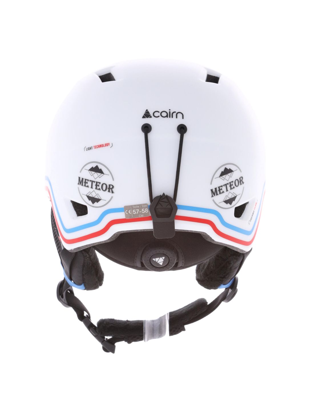 Cairn, Meteor casco unisex White Hipster blanco 