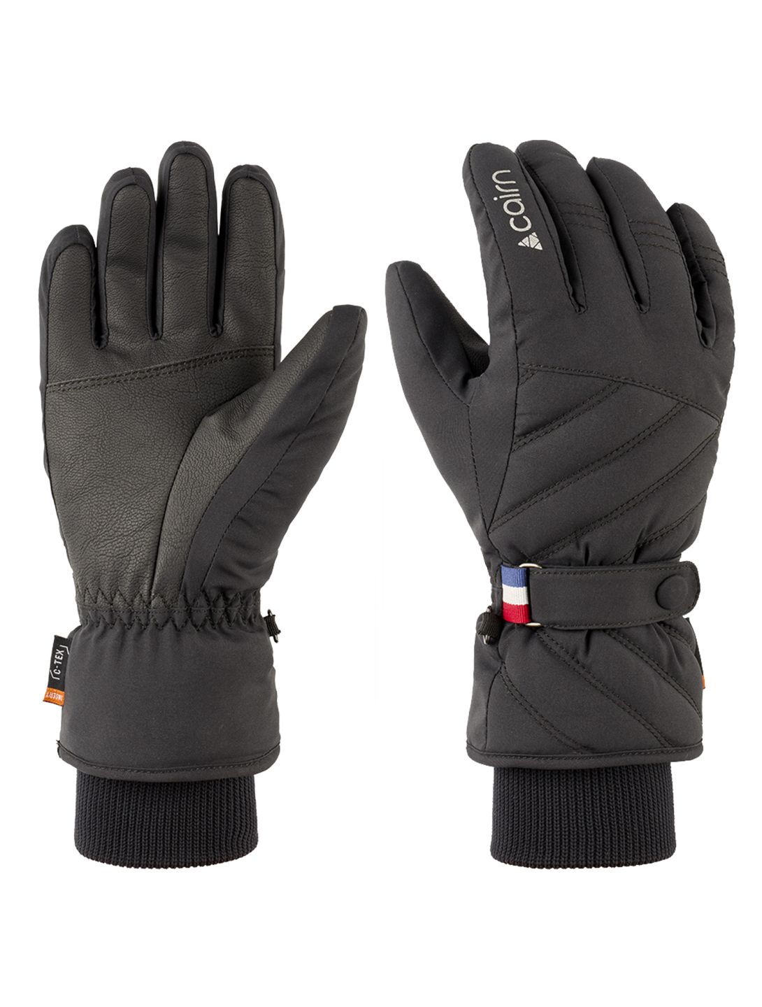 Cairn, Neige 2 W C-Tex guantes de esquí mujeres Black negro 