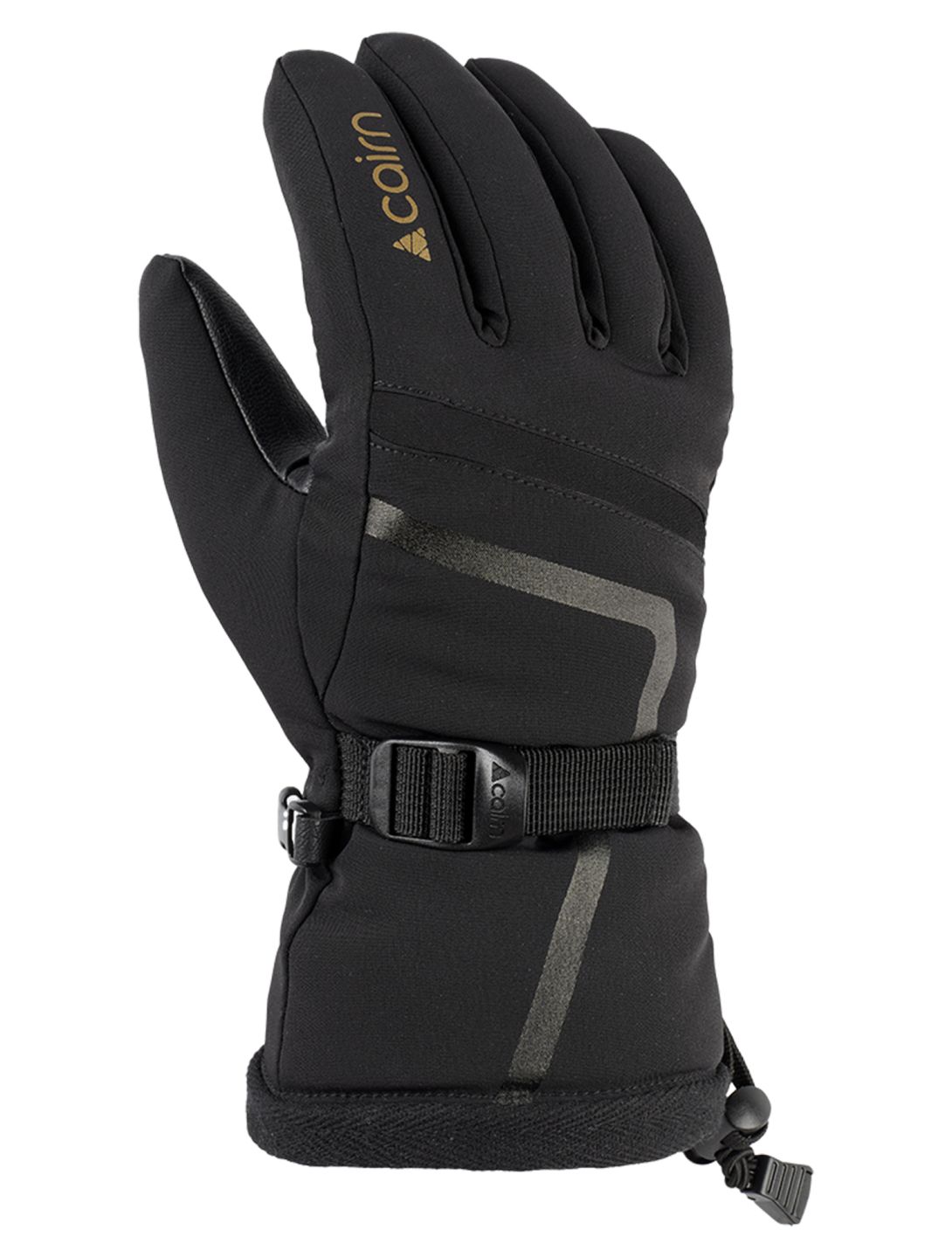 Cairn, Nejapa W C-Tex guantes de esquí mujeres Black Gold Goud, negro 