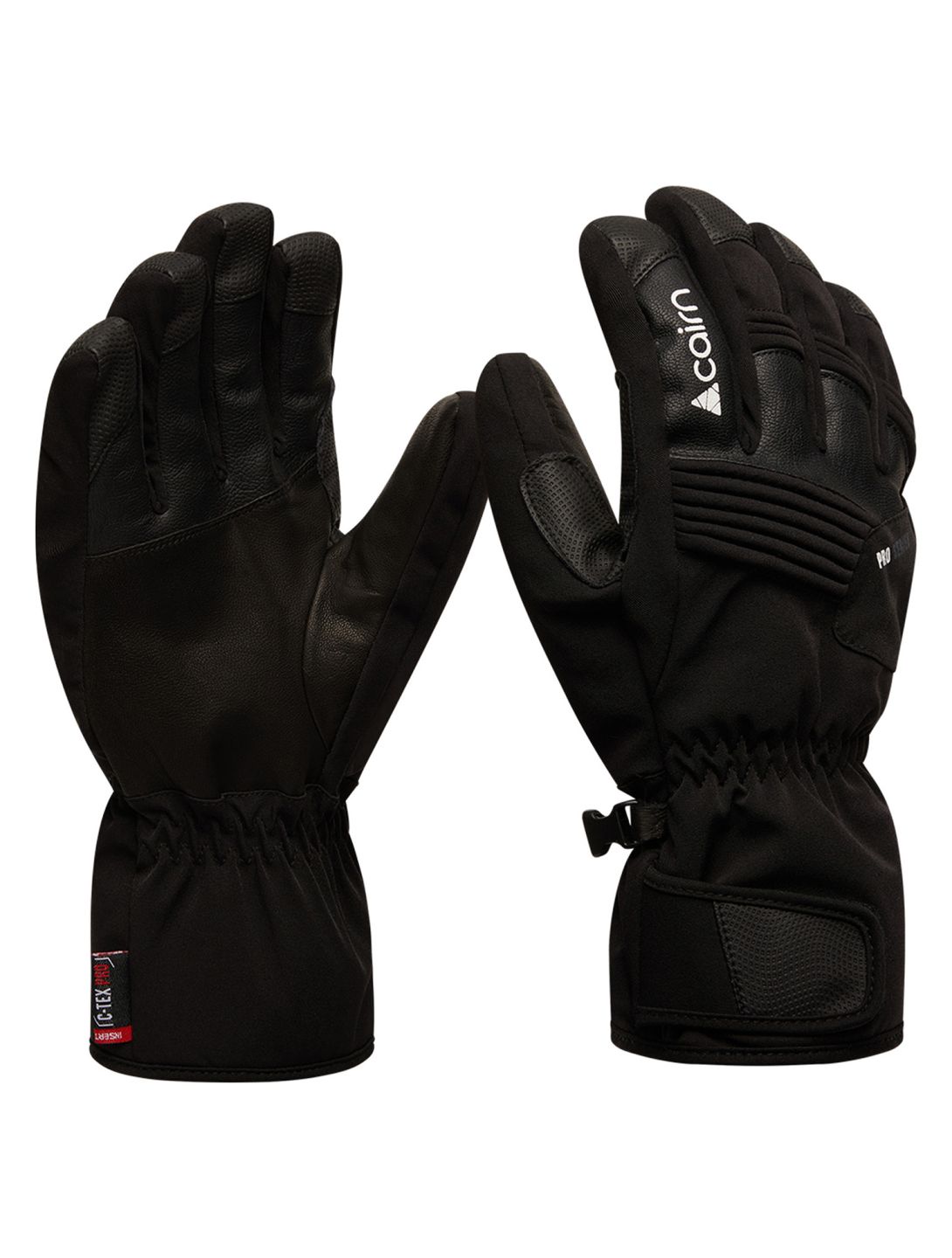 Cairn, Nordend 2 M C-Tex Pro guantes de esquí hombres Black negro 