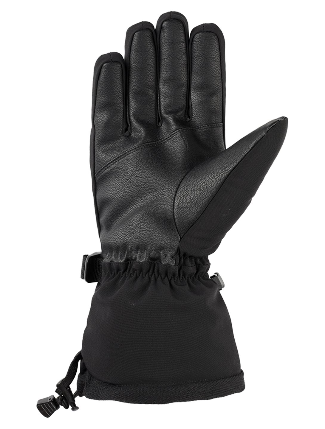 Cairn, Olympus M C-Tex guantes de esquí hombres Full Black Fire negro 