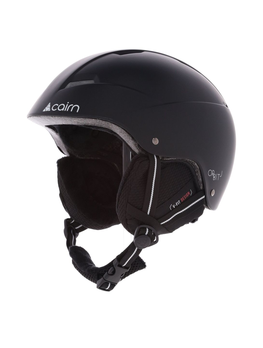 Cairn, Orbit J casco niños Mat Black negro 