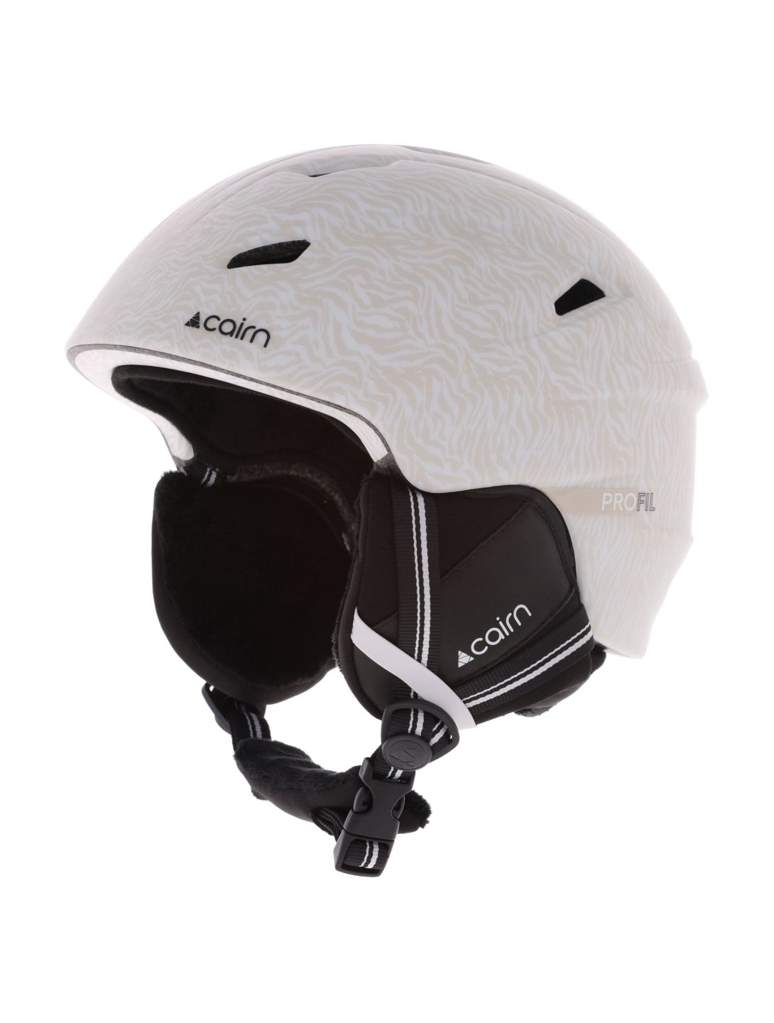 Cairn, Profil casco unisex Mat Warm Gray White blanco, gris 