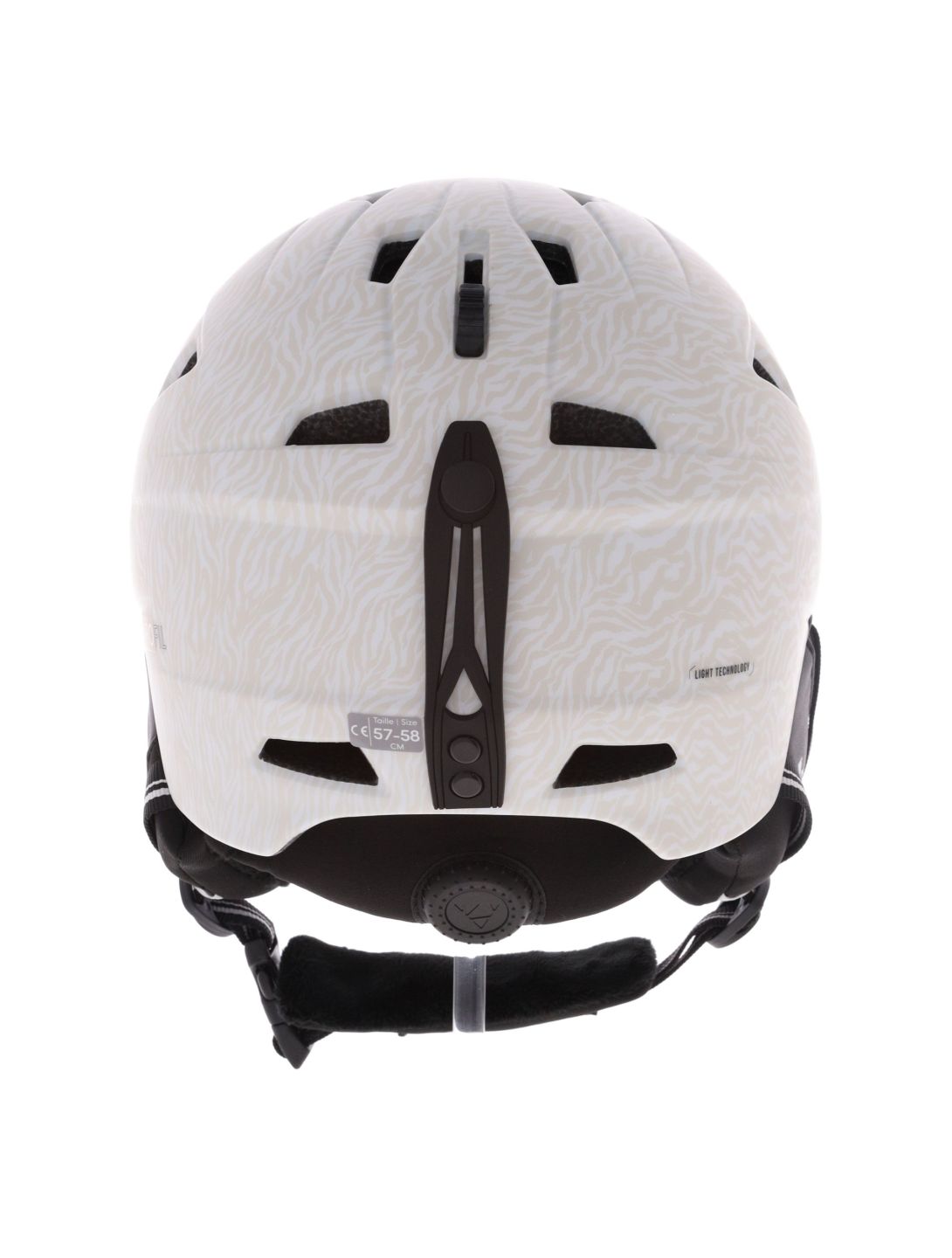 Cairn, Profil casco unisex Mat Warm Gray White blanco, gris 