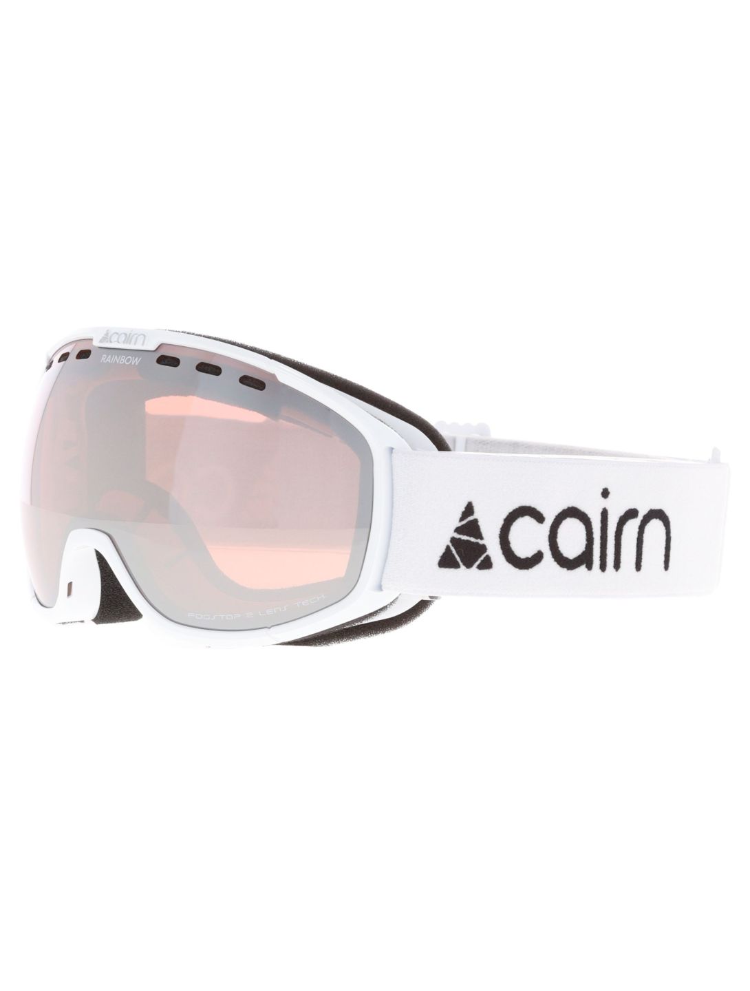 Cairn, Rainbow gafas de esquí unisex Shiny White blanco 