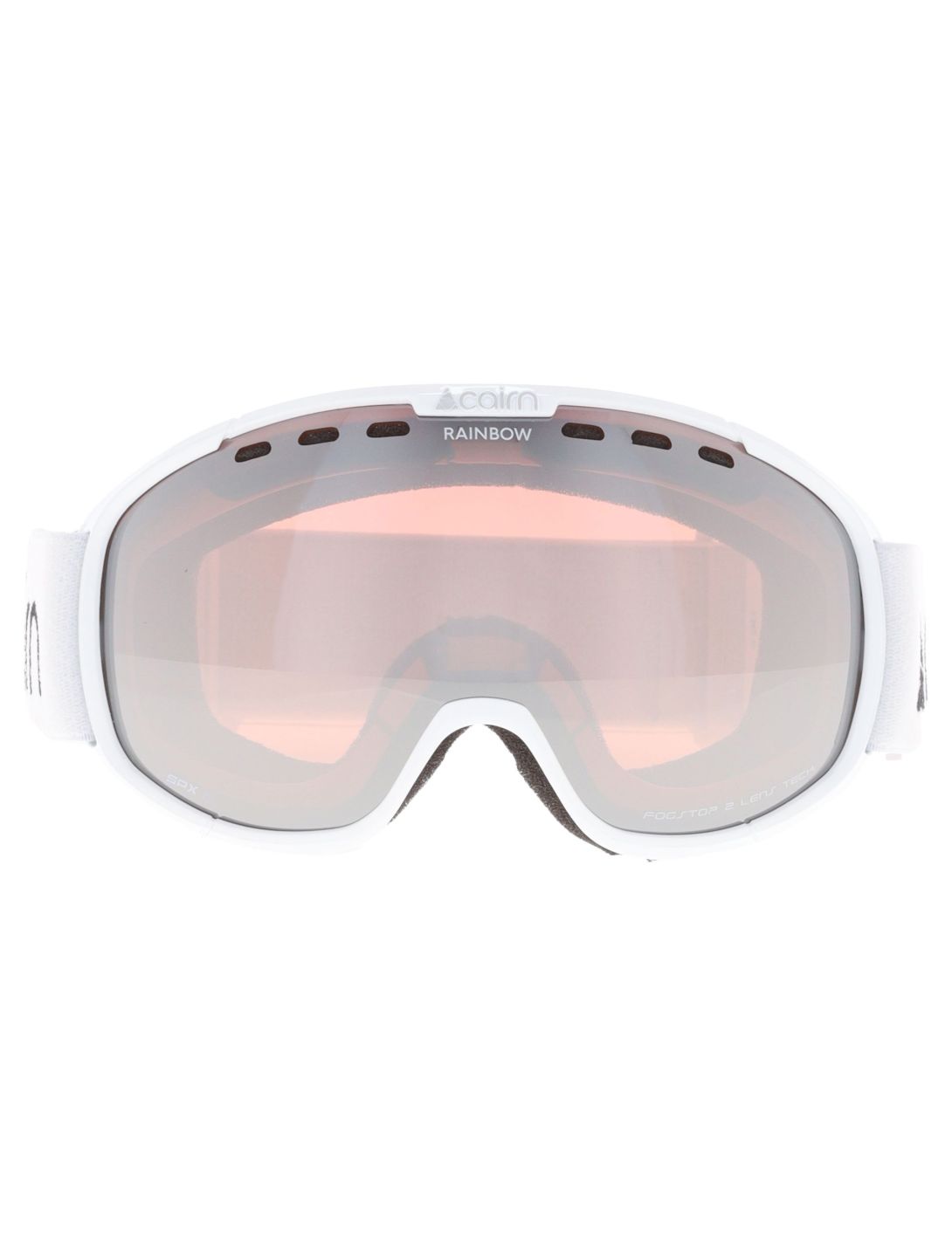 Cairn, Rainbow gafas de esquí unisex Shiny White blanco 