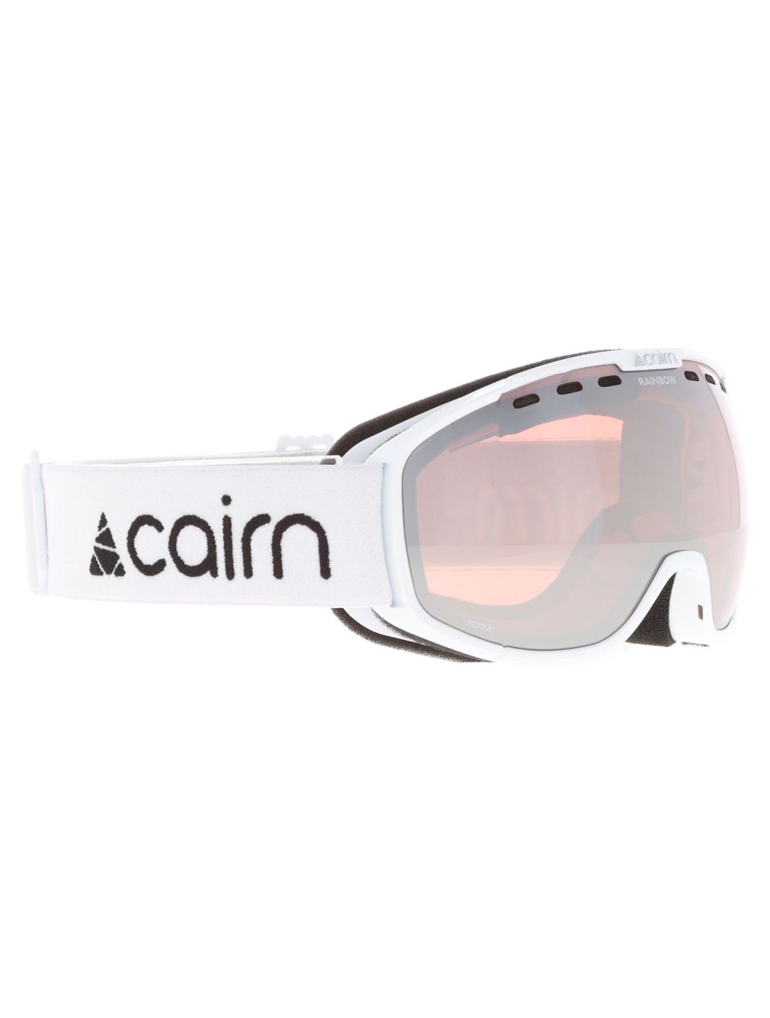 Cairn, Rainbow gafas de esquí unisex Shiny White blanco 