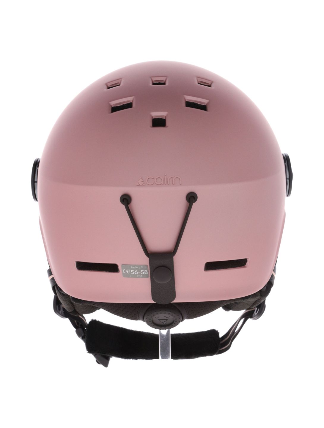 Cairn, Reflex Visor casco con visera unisex Mat Metallic Dust rosa 