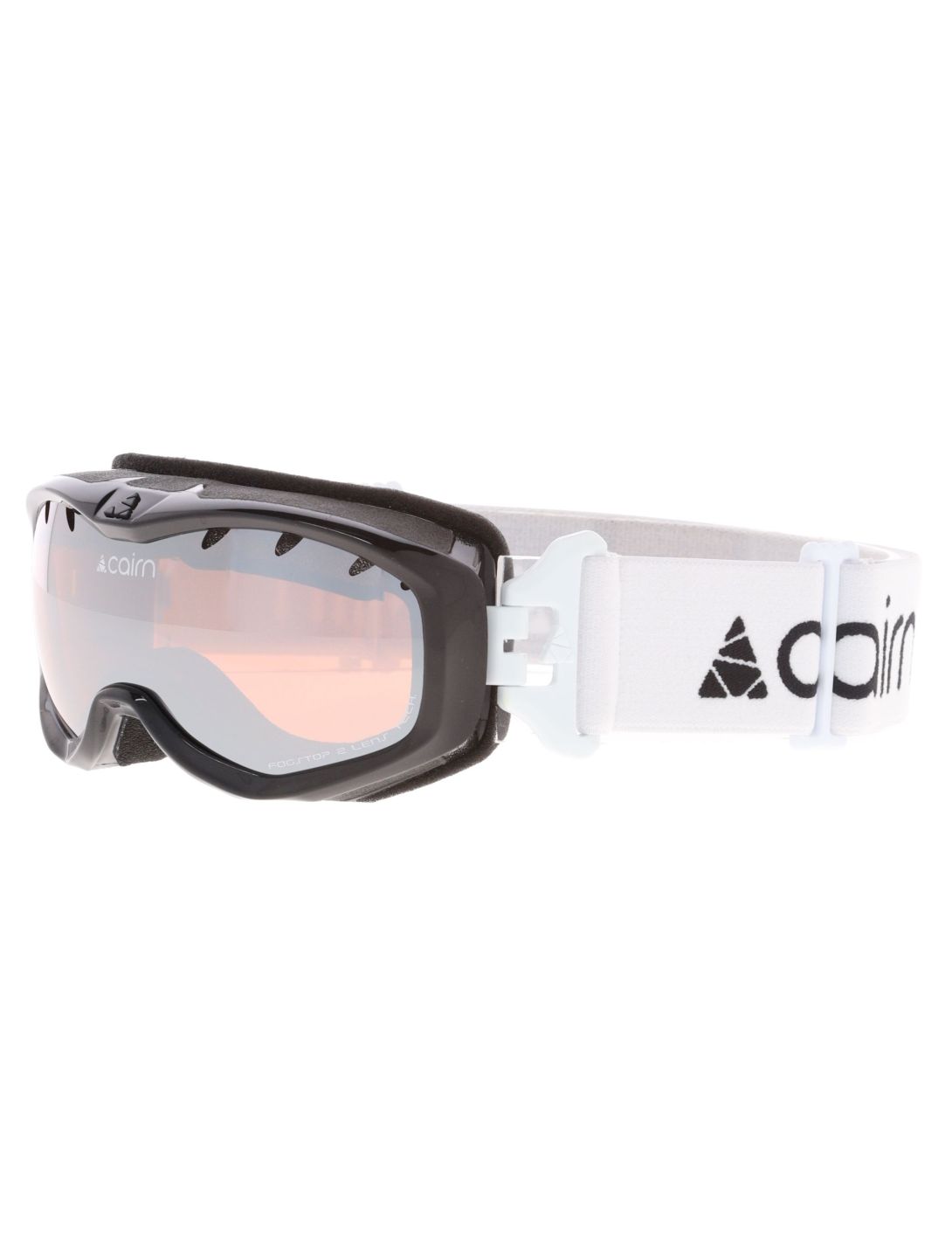 Cairn, Rush SPX3 gafas de esquí niños Shiny Black White blanco, negro 