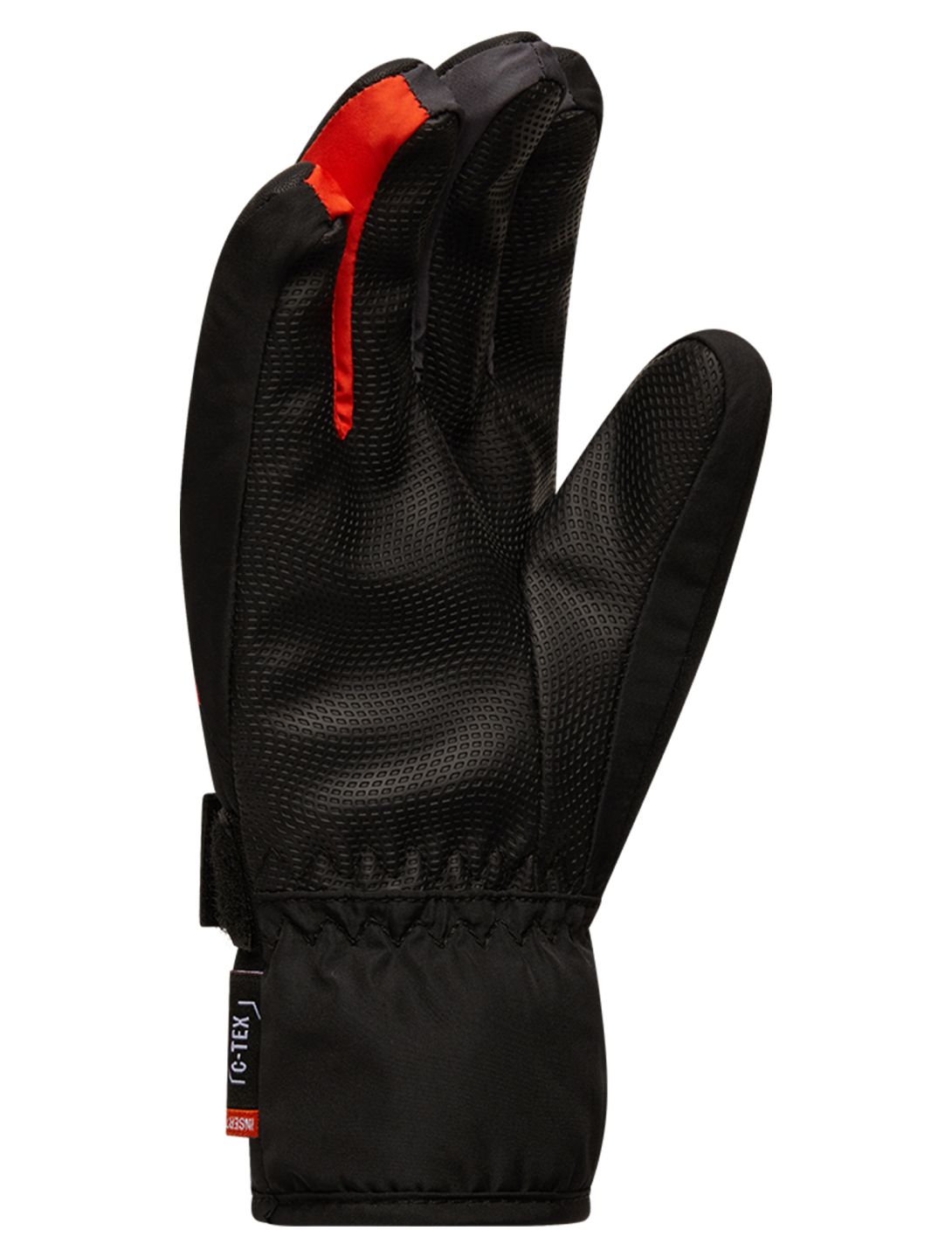 Cairn, Styl J C-Tex guantes de esquí niños Graphite Scarlet gris, negro 