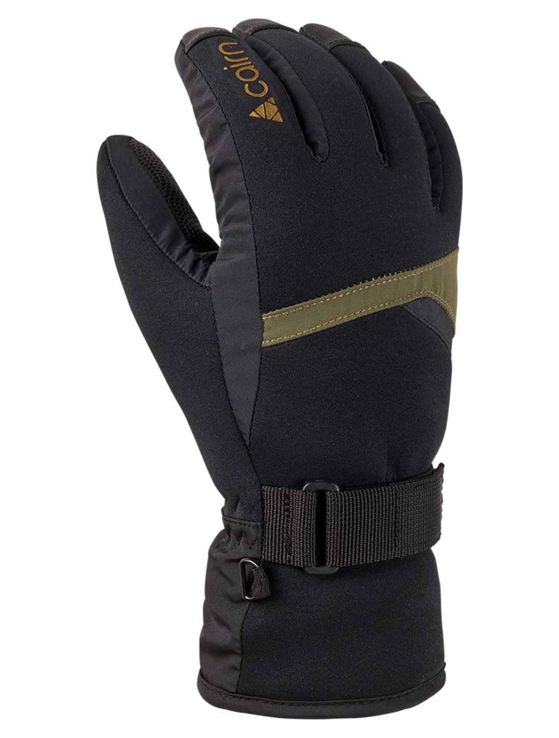 Cairn, Styl W C-Tex guantes de esquí mujeres Black Forest Gold Goud, negro 