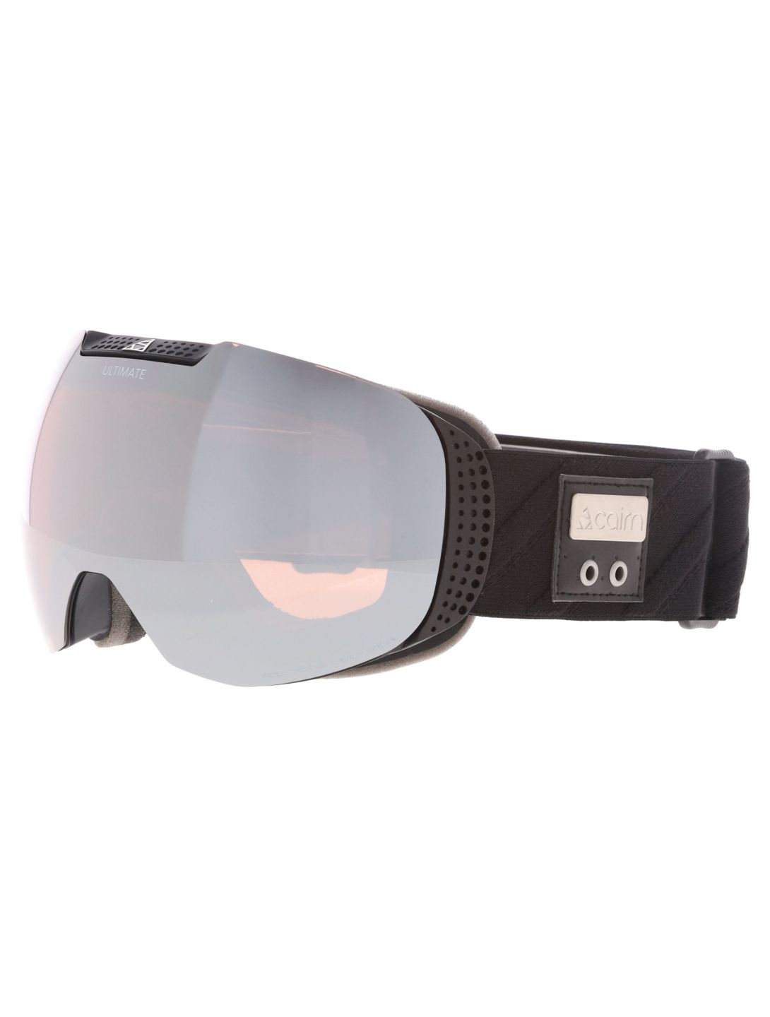 Cairn, Ultimate gafas de esquí unisex Mat Black Silver negro, Zilver 