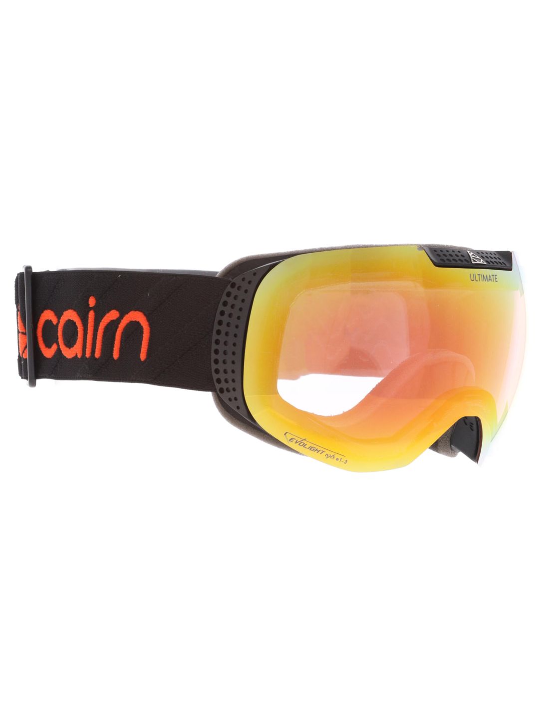 Cairn, Ultimate Evolight Nxt 1.3 gafas de esquí unisex Mat Black Orange naranja, negro 