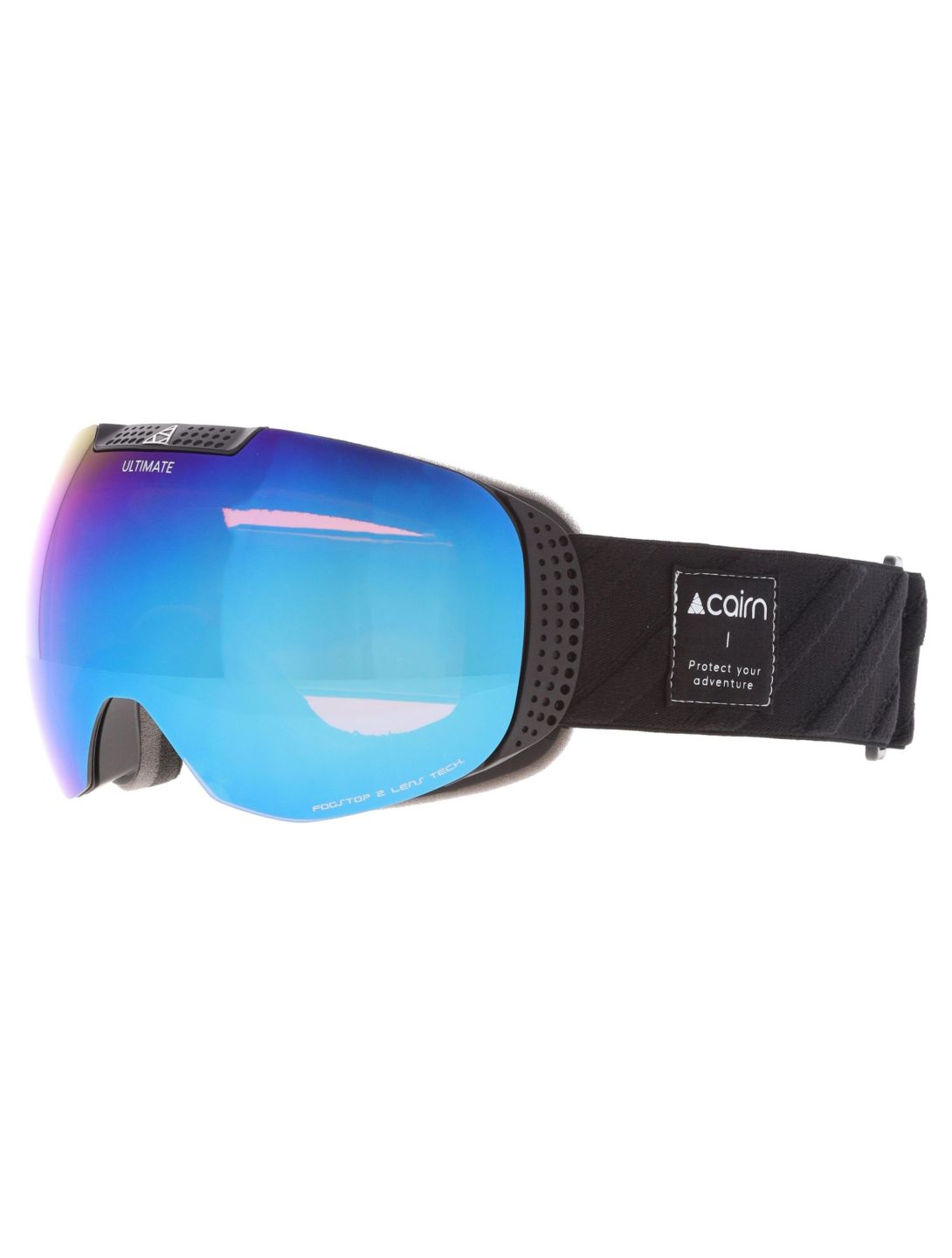 Cairn, Ultimate gafas de esquí unisex Mat Black Blue azul, negro 