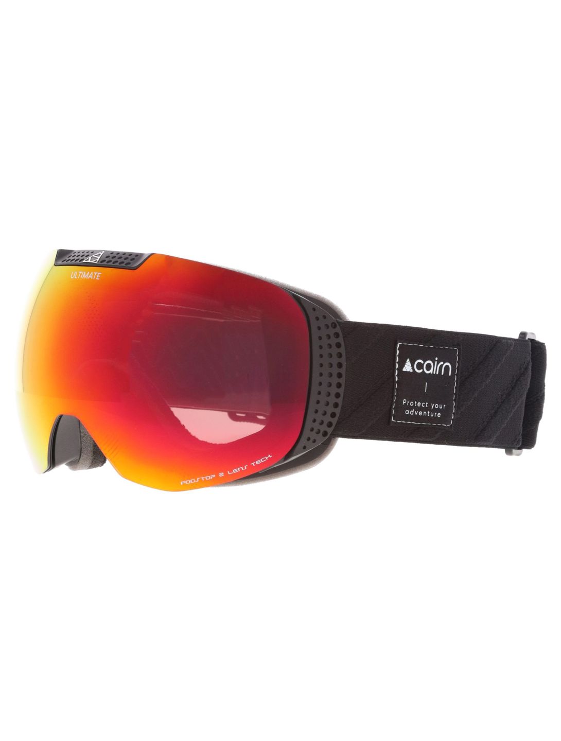 Cairn, Ultimate gafas de esquí unisex Mat Black Orange naranja, negro 