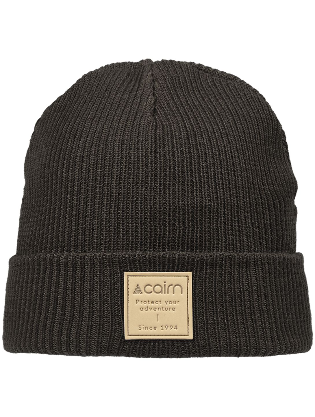 Cairn, Valentin III gorro hombres Black Graphite negro 