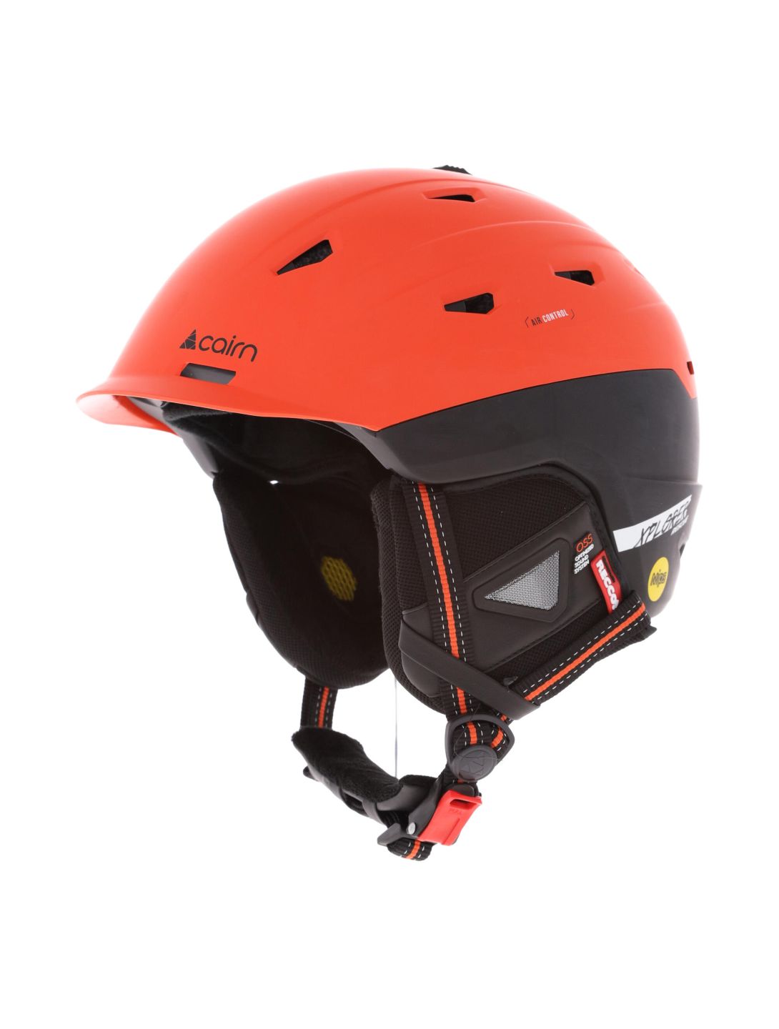 Cairn, Xplorer Rescue Mips casco unisex Black Fire naranja, negro 