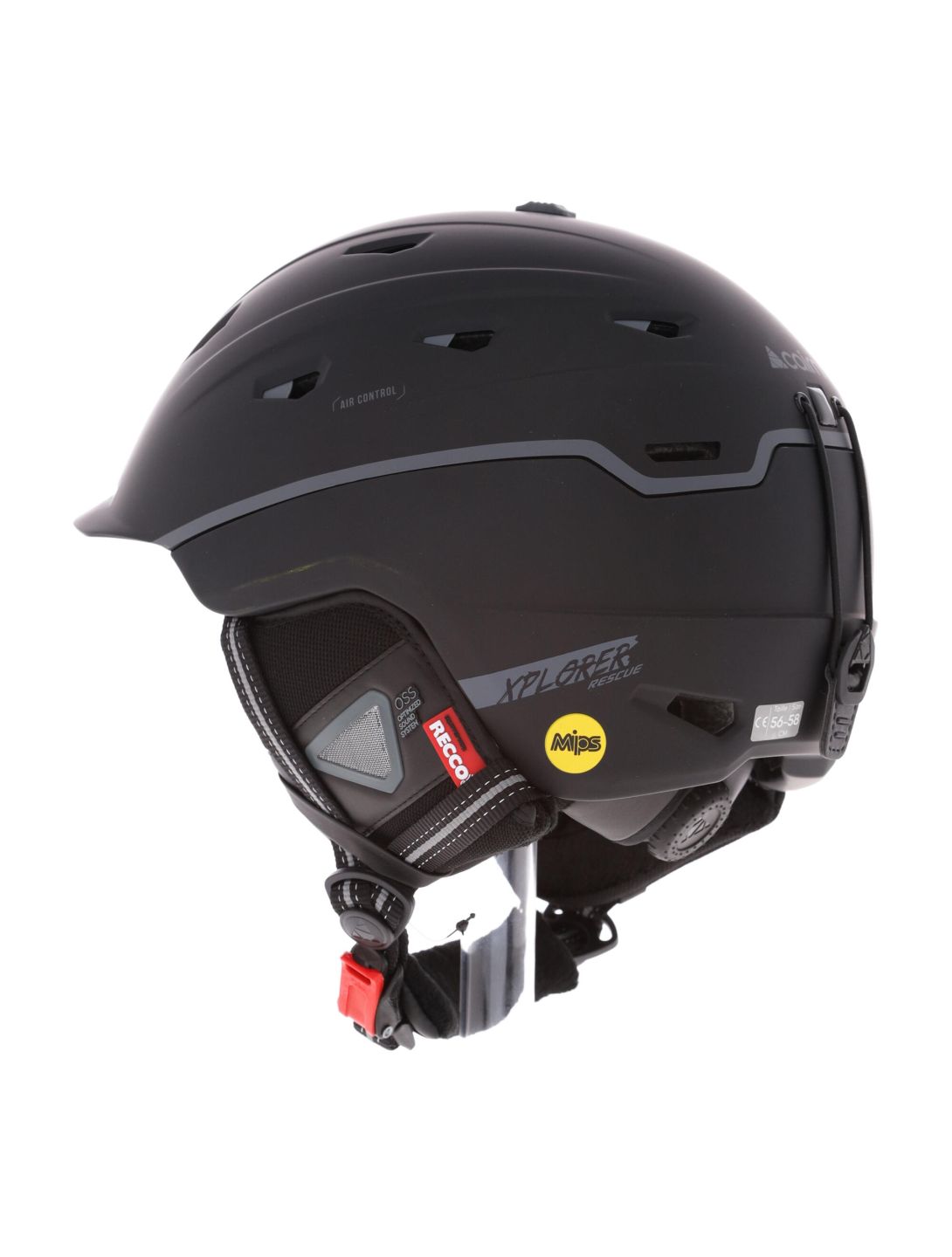 Cairn, Xplorer Rescue Mips casco unisex Black Verdigris negro 