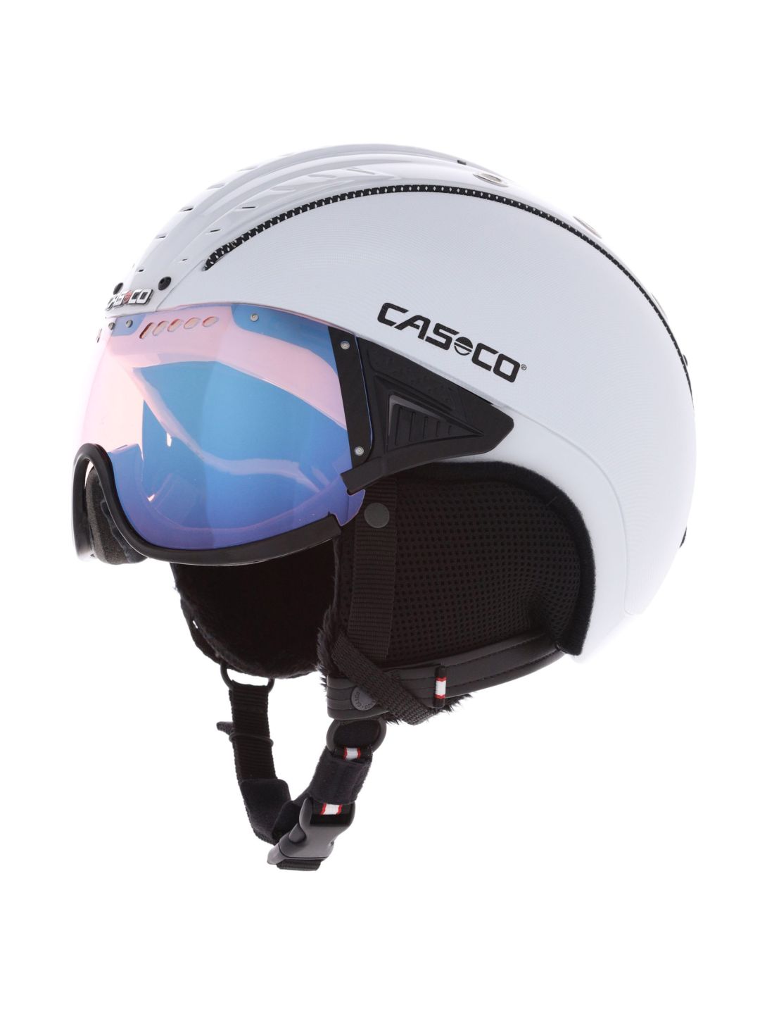 Casco, SP-2 Photomatic casco con visera unisex White blanco 