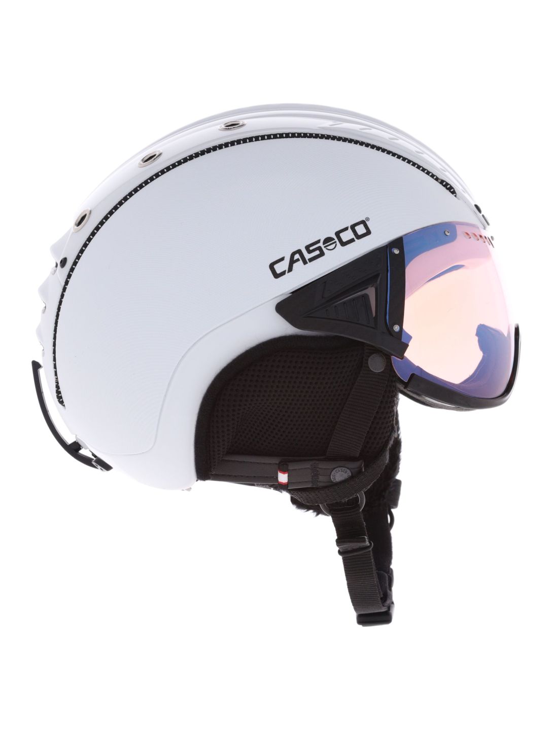 Casco, SP-2 Photomatic casco con visera unisex White blanco 