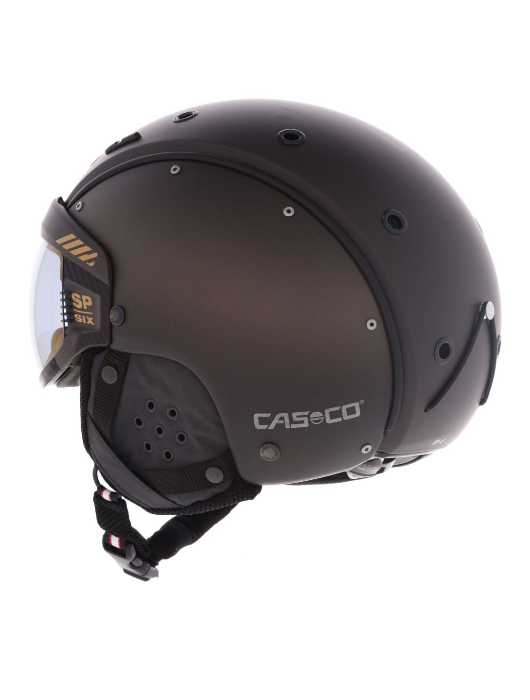 Casco, SP-6 casco con visera unisex Brown Gradient marrón 