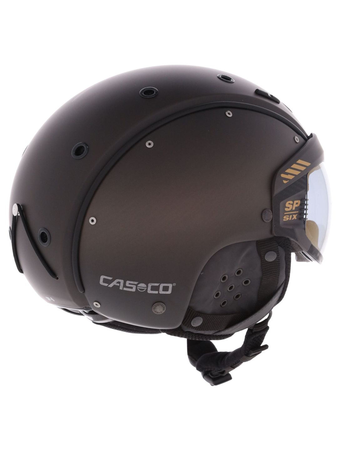 Casco, SP-6 casco con visera unisex Brown Gradient marrón 