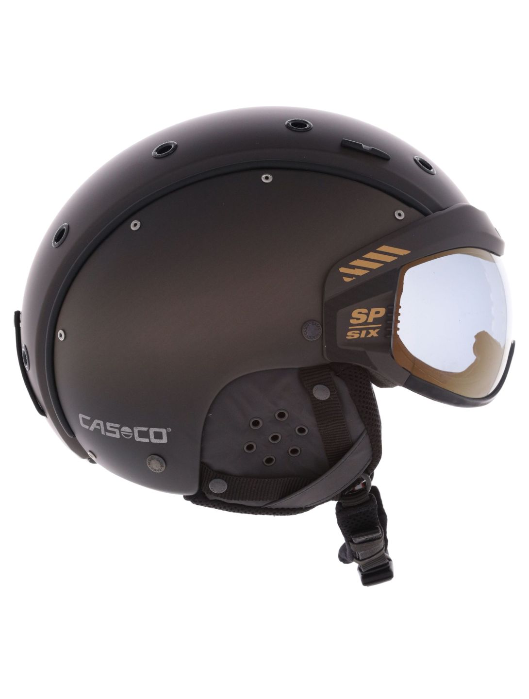 Casco, SP-6 casco con visera unisex Brown Gradient marrón 