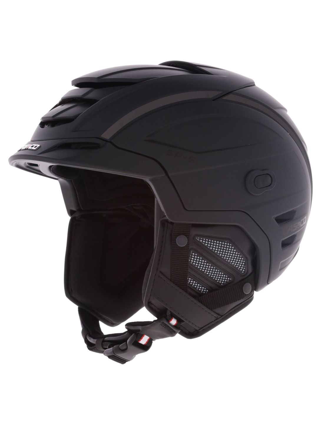 Casco, SP-6 casco con visera unisex Raven Black negro 