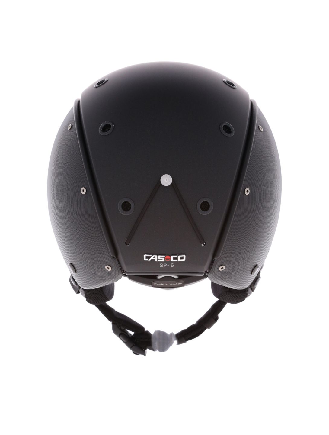 Casco, SP-6 casco con visera unisex Black Structure negro 