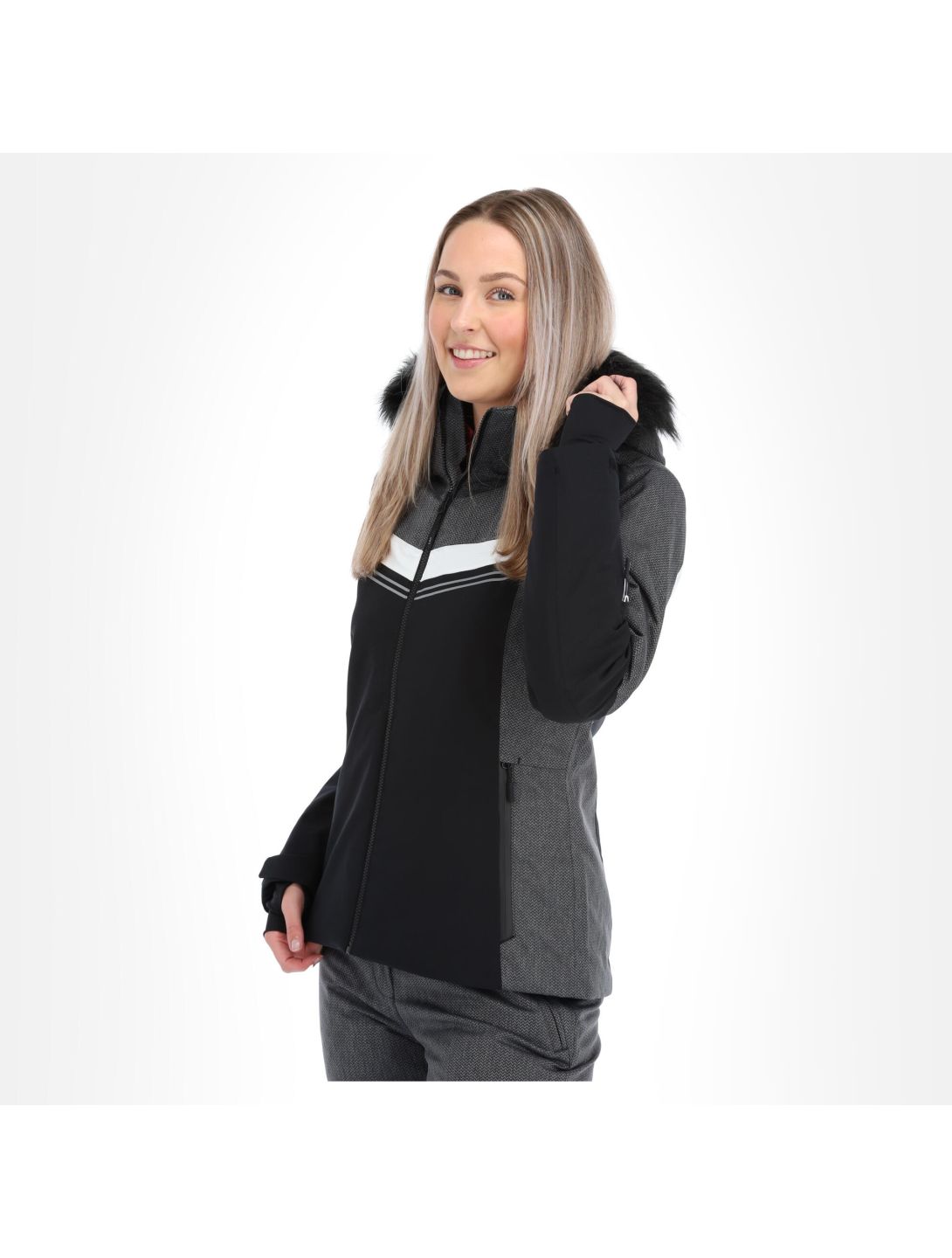 CMP, 30W0566 chaqueta de esquí mujeres negro