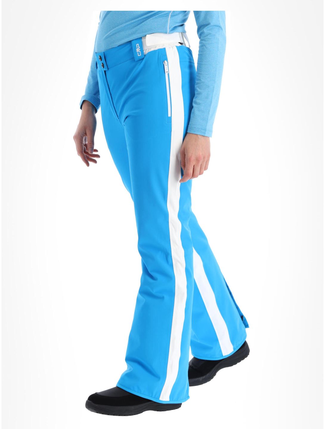 CMP, 30W0806 pantalones de esquí mujeres turquioise azul 