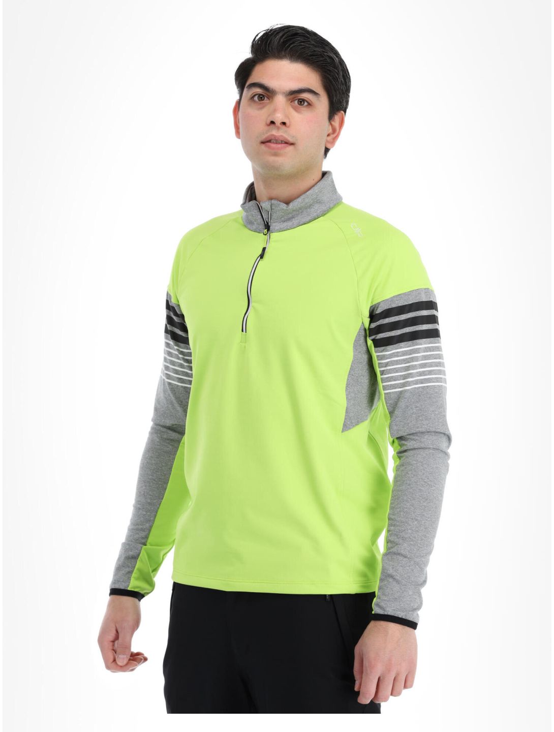 CMP, 31L0457 jersey hombres acid verde 