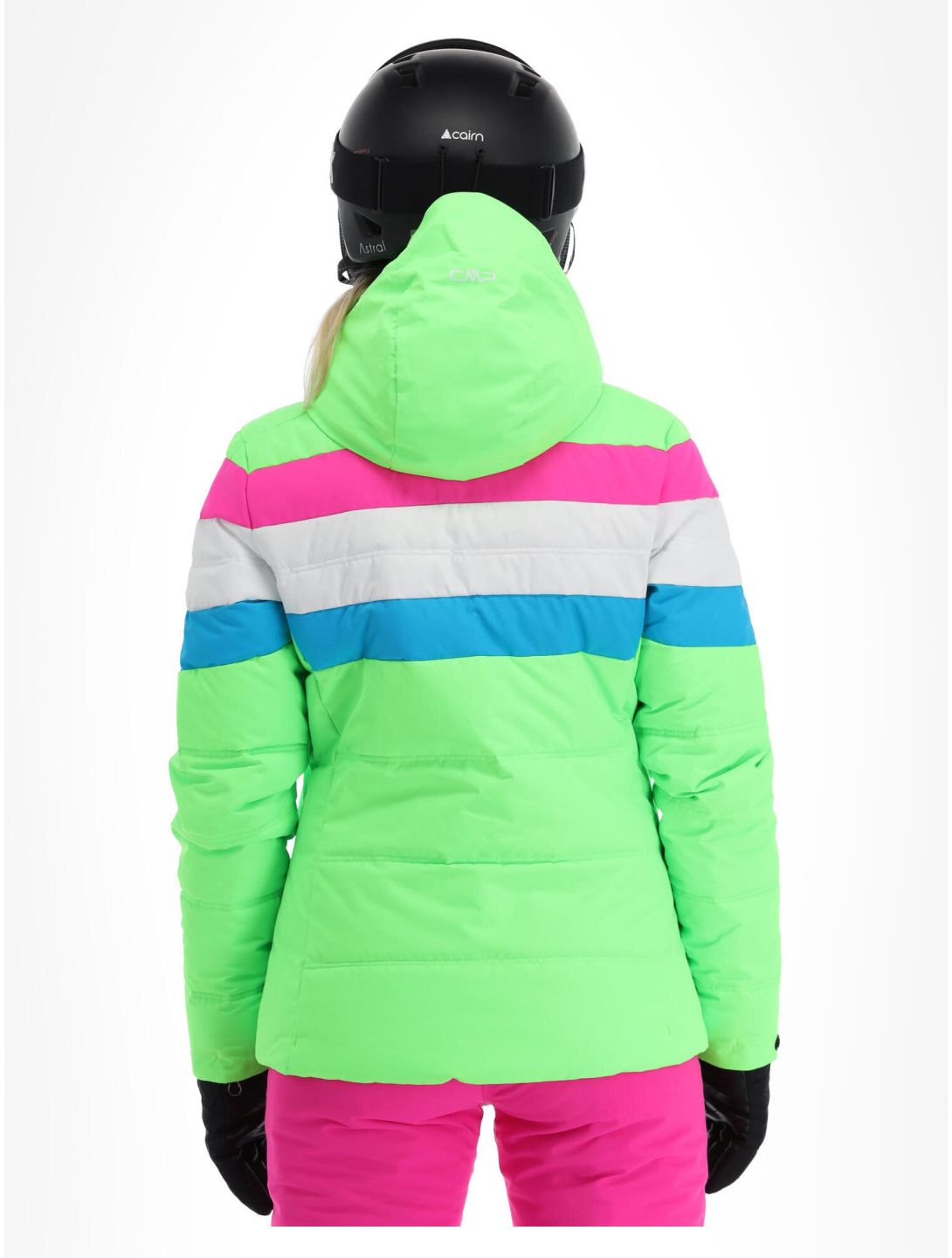 CMP, 31W0246 chaqueta de esquí mujeres apple fluo verde 