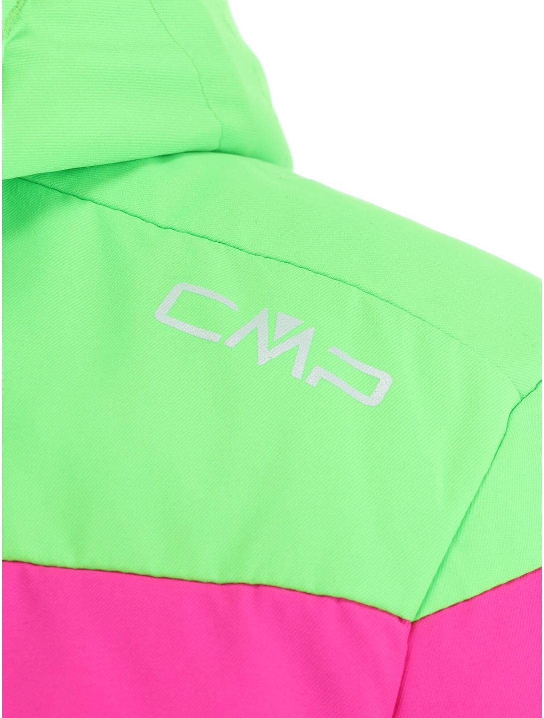 CMP, 31W0246 chaqueta de esquí mujeres apple fluo verde 