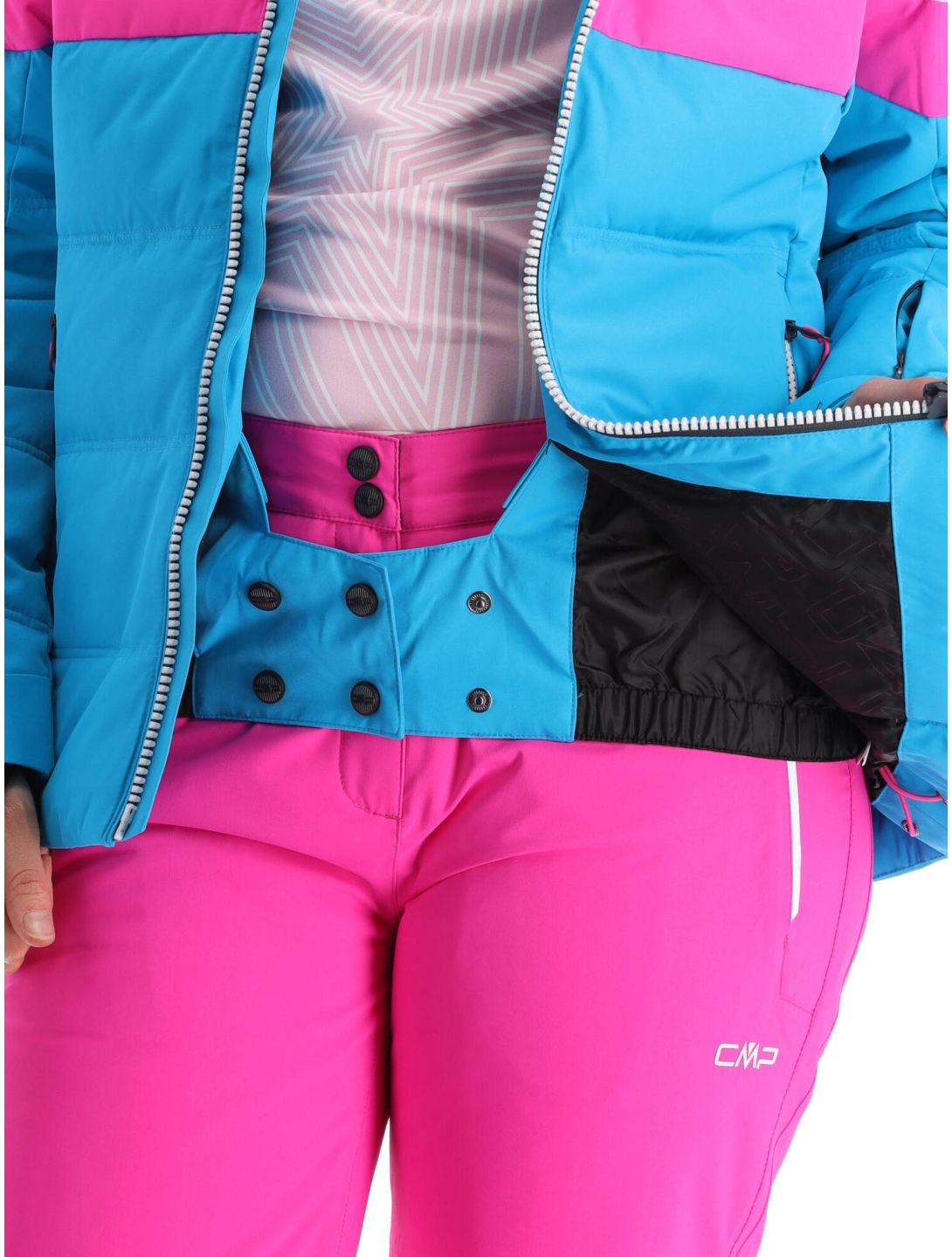 CMP, 31W0246 chaqueta de esquí mujeres turquioise azul 