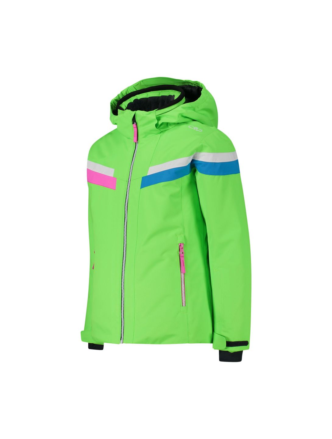 CMP, 32W0075 chaqueta de esquí niños apple fluo verde 